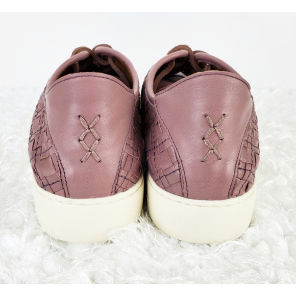 Frye lilac Lena woven Leather sneakers size 10M - Picture 6 of 8